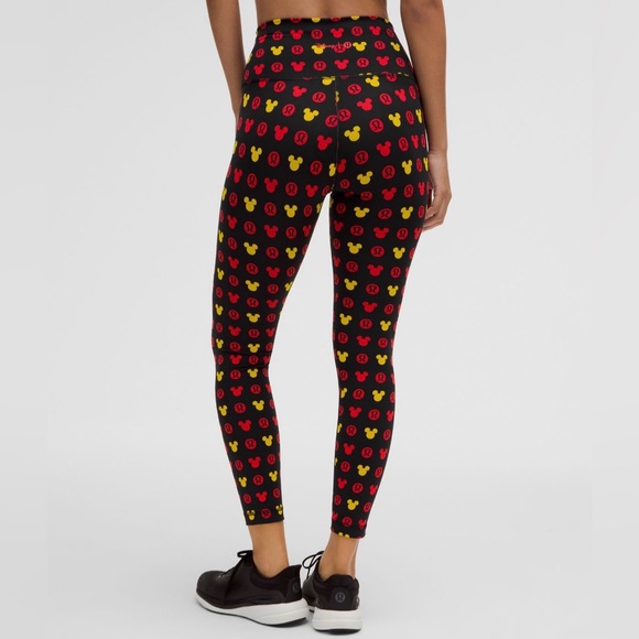 Disney X Lululemon Wunder Train High-Rise 25” length leggings nwt - Picture 3 of 10
